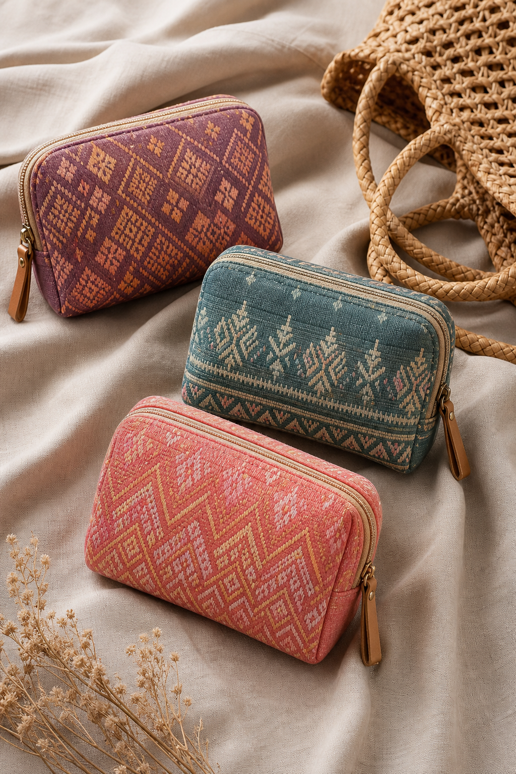 Concept textile pouch add-ons