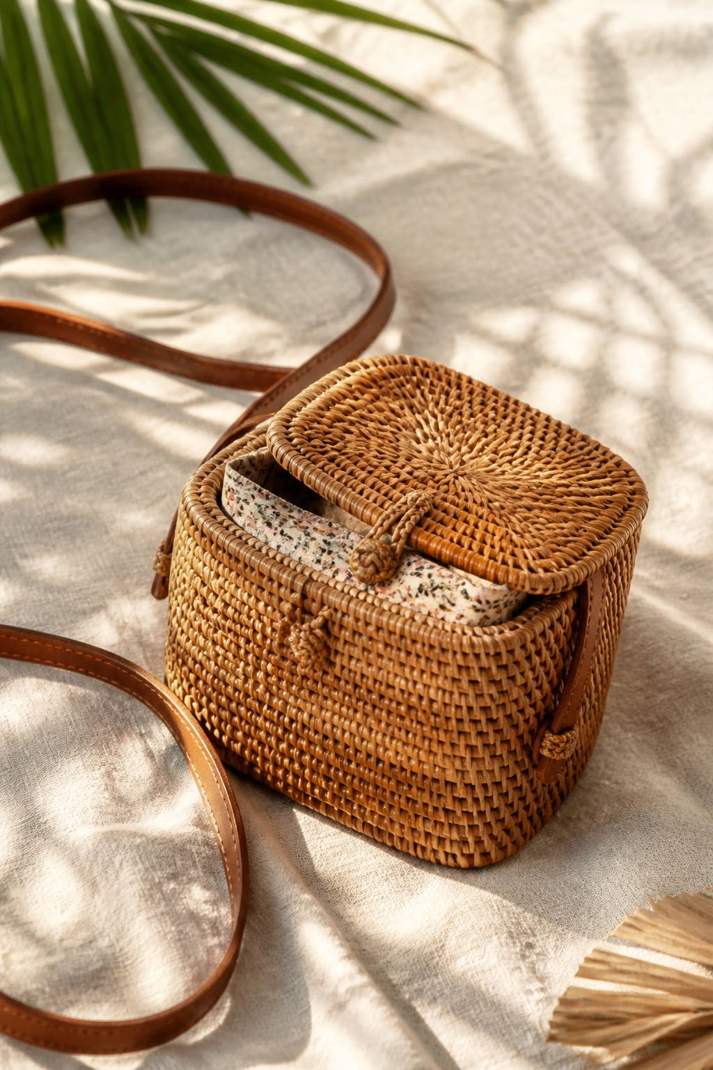 Concept woven crossbody bag candidate for internal review